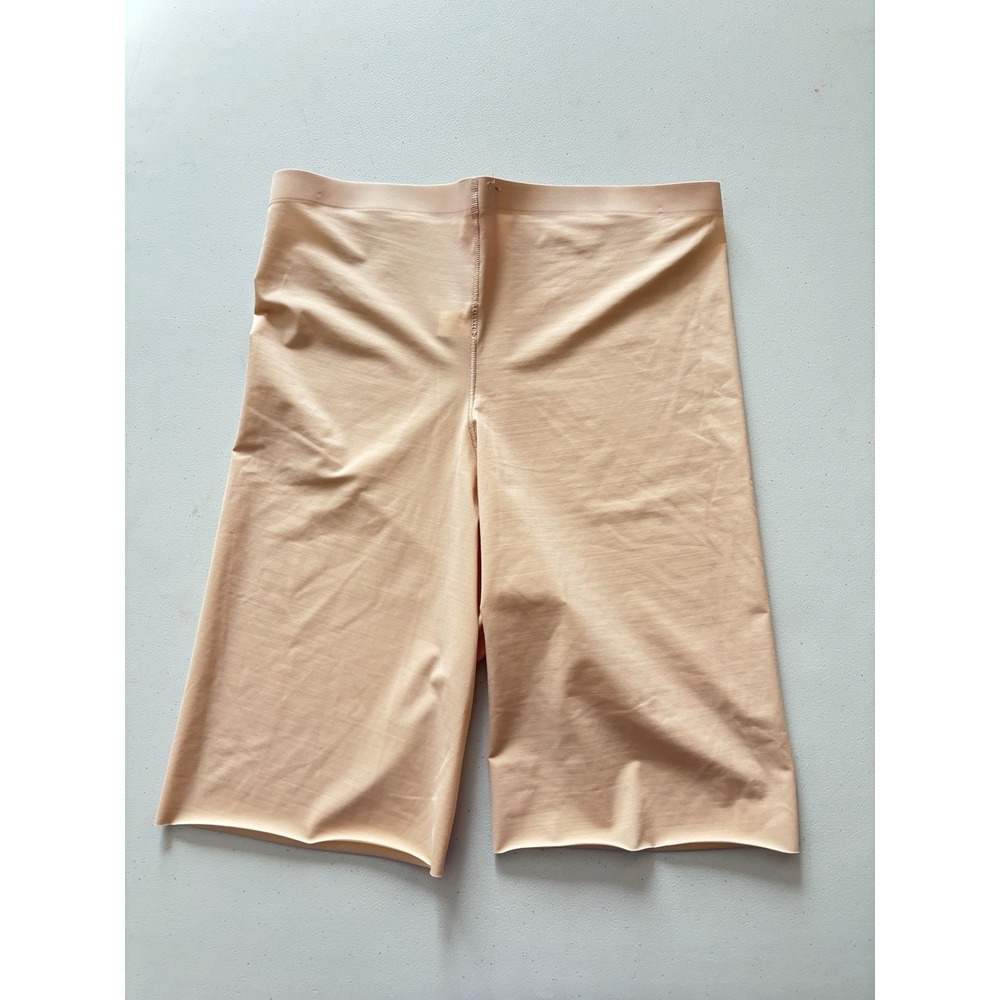 SPANX Womens Small Beige Shorts Shapewear Casual Shaping Stretch Neutral Nude - Picture 5 of 7